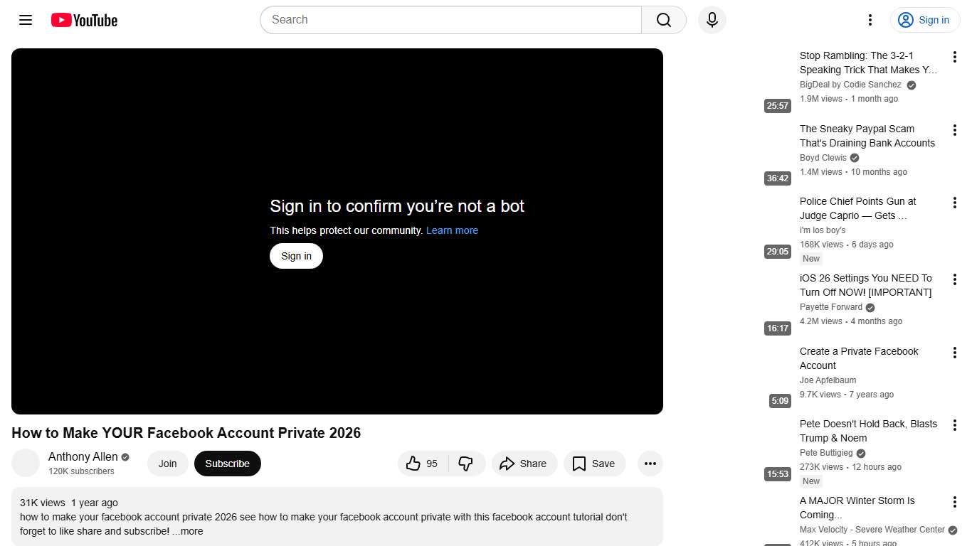 How to Make YOUR Facebook Account Private 2026 - YouTube